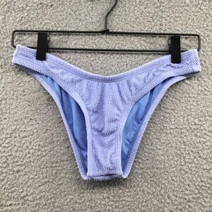 VYB‎ Textured Scoop Bikini Bottom Lilac S